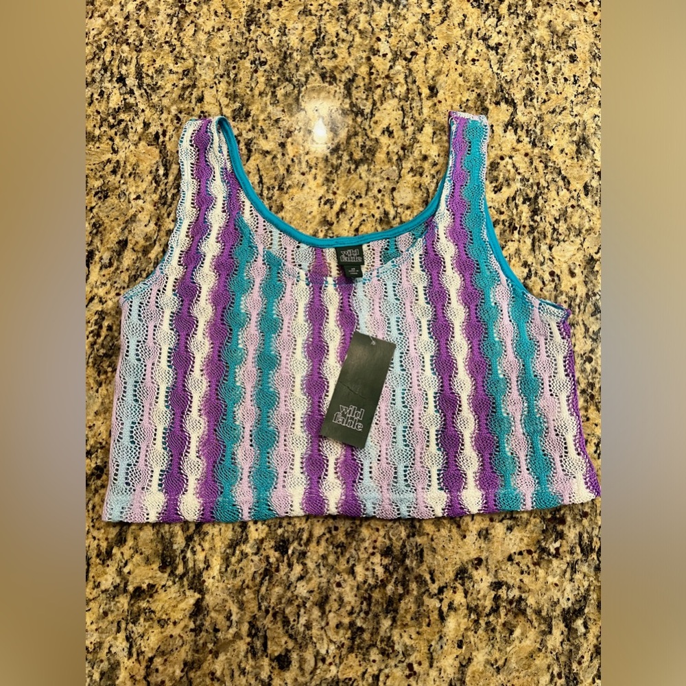 Wild Fable Crop Top See Thru